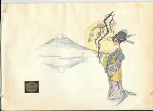 Libro menu compagnia aerea vintage LUFTHANSA SENATOR SERVICE Tokyo Francoforte bellissimo - Foto 1 di 3