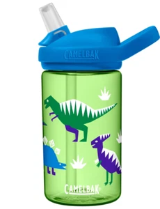 CamelBak Eddy + NUEVO Niños 400 ml Botella de Agua Libre de BPA - DINOSAURIOS CADERA - Imagen 1 de 1