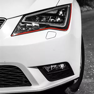 Devil Eye® Scheinwerfer Folie Stripe für Seat Leon Cupra FR Ateca Tuning Zubehör - Bild 1 von 7