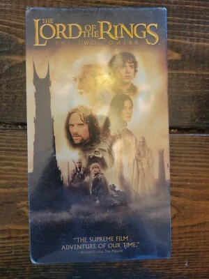 The Lord of the Rings The Two Towers VHS 2003 Elijah Wood Ian McKellen Brand New - Image 1 of 4