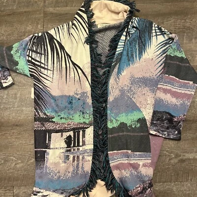 $228 Anthropologie Aldomartins Moira Suéter Cárdigan Petite LP Foto 1 de 3