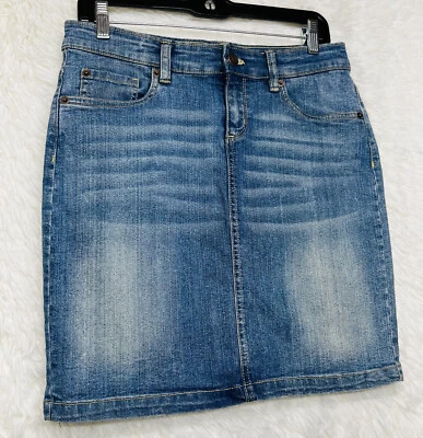 G.H. Falda vaquera azul Bass & Co. Bass vintage para mujer talla 2  Foto 1 de 4