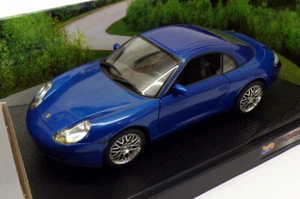 Hot Wheels 1/18 Scale Diecast 29062 - Porsche 911 Hard Top - Blue - Picture 1 of 5