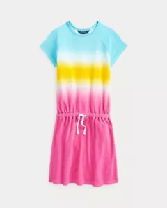 Ralph Lauren Ombré Terry Tee Girls Dress Size Small EUC - Picture 1 of 5