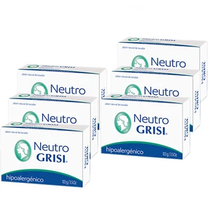 6pz - Sapone Neutro - Ipoallergenico - Jabon Neutro - Grisi - Foto 1 di 11