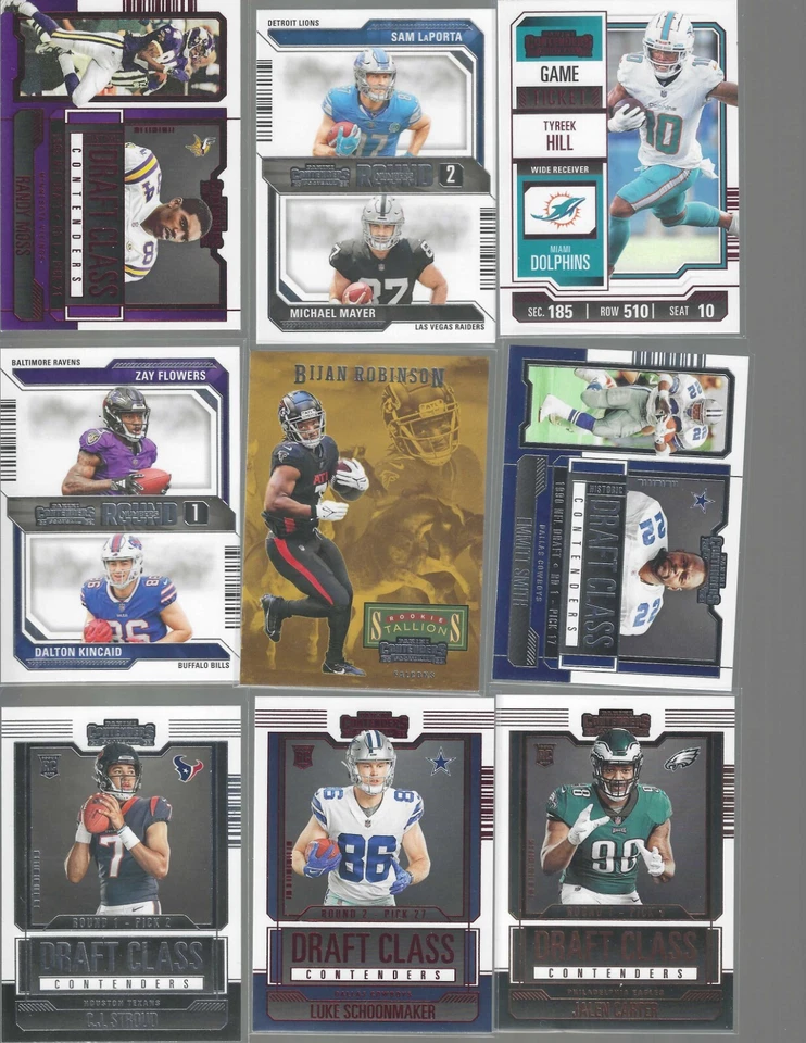 2023 Contenders - Color Variations - RC - Inserts - PYC - Image 1 of 1