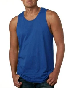 Mens Cool Blue Big and Tall Tank Top, 3XL - Picture 1 of 2