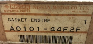 Original Nissan Full Head Gasket Set A0101-44 F2F NISSAN 200SX S13 OE 1010144F25 - Picture 1 of 8