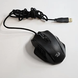 Redragon M908 12400 DPI IMPACT MMO Gaming Mouse w/ 18 Programmable Buttons - Picture 1 of 4