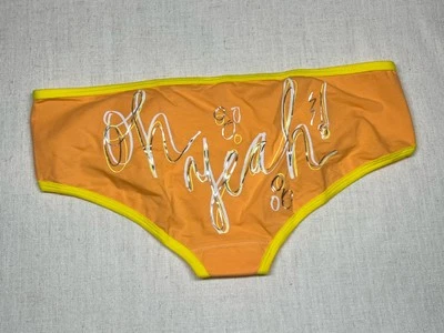 ВИНТАЖНЫЕ ХИПСТЕРСКИЕ ТРУСИКИ VICTORIA'S SECRET РОЗОВЫЕ ГРАФИЧЕСКИЕ С НИЗКОЙ ПОСАДКОЙ БОЛЬШИЕ - Изображение 1 из 4