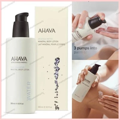 AHAVA Deadsea Water Mineral Body Lotion 250ml New & Boxed