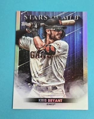 2022 Topps Stars of MLB #SMLB-27 Kris Bryant Giants BASEBALL Card Y9 - Image 1 of 2