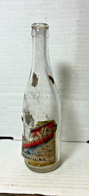 Vintage Schwarzenbach Brewing Co. Hornell NY Bottle Early 1900's  Manganese Glow - Image 1 of 4
