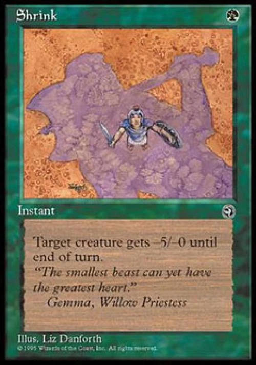 Shrink (1) - Medium Play MTG Homelands - Image 1 of 1