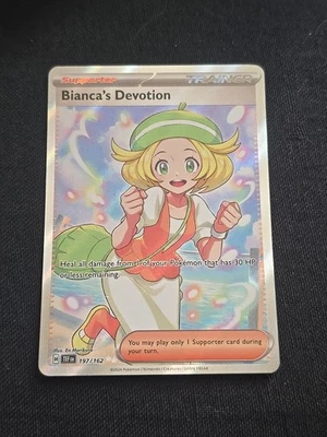 Bianca's Devotion 197/162 SV05: Temporal Forces Ultra Rare Holo Pokemon TCG NM - Image 1 of 2