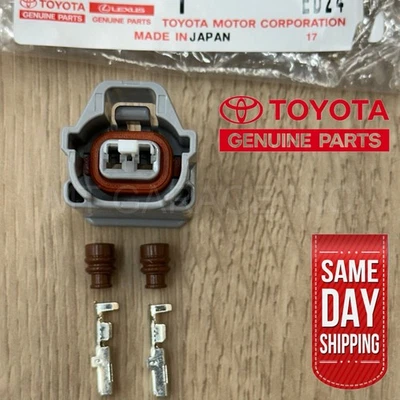 OEM 01-05 LEXUS IS300 3.0L I6 ТОПЛИВНЫЙ ИНЖЕКТОР РАЗЪЕМ ШТЕПСЕЛЬНАЯ ВИЛКА С КОНТАКТАМИ УПЛОТНЕНИЯ НОВЫЙ - Изображение 1 из 3