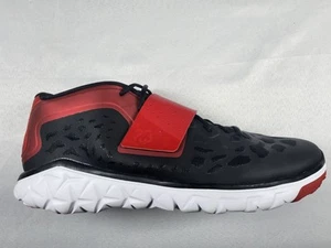 Jordan Flight Flex Trainer 2 768911-001 Size 15 New No Box Black Red White - Picture 1 of 6