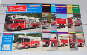 Fire Apparatus Journal – 2001– Vol. 18, #1-6 – Complete Year, Six Issues - Imagen 1 de 9
