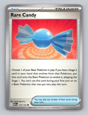 Rare Candy 125/132 Common Mega Evolution MEG EN Pokemon Base Set TCG - Image 1 of 2