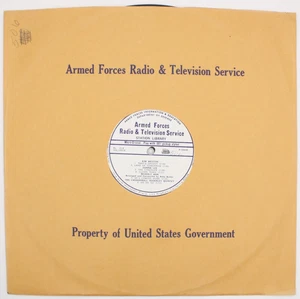 1960s AFRTS Kirby Stone Four Charlie Brown Cannonball Adderley Armed Forces LP - Picture 1 of 8