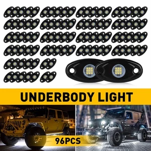 96X White LED Rock Lights Underbody Light For Offroad Truck ATV UTV 4X4 Car Boat - Picture 1 of 14