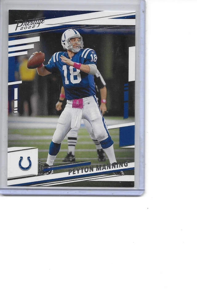 2022 Prestige Peyton Manning Indianapolis Colts Football Card #131 - Image 1 of 1
