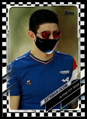 2021 Topps Formula 1 Esteban Ocon #31 Checkered Flag - Image 1 of 2