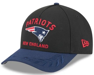NEW ENGLAND PATRIOTS New Era Hat 9FORTY 2025 Draft A-Frame Adjustable Snapback - Picture 1 of 7