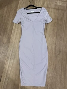 KOOKAI Lilac midi bodycon dress #bodycon #mididress Size O 34-36: - Picture 1 of 7