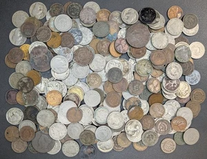 Over 250 Coins Large Cents Flying Eagle Indians Buffalos V Nickels Wheaties More - Picture 1 of 6
