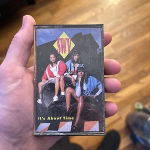 VTG SWV Cassette Tape It’s About Time 1992 R&B Hip Hop RCA Sisters With Voices - Picture 1 of 5
