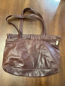 Borsa Victoria Leather Co grande tracolla morbida burro LEGGI - Foto 1 di 15