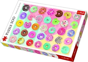 Rompecabezas Trefl 500 Piezas Adulto Donas Grandes Delicioso Colorido Piso Rompecabezas - Imagen 1 de 2