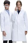Dr. James Lab Coat Smartphone and Tablet Pockets Classic Fit, White, Size M