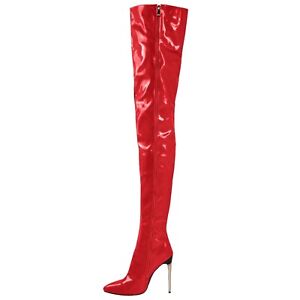 Over the Knee Long Thigh High Boots Womens Stiletto High Heel Club Shoes Sexy Sz