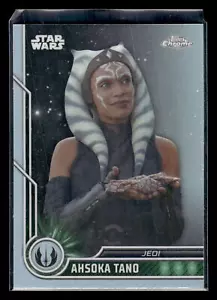 2023 Topps Chrome Star Wars #96 Ahsoka Tano Refractor Jedi - Picture 1 of 2