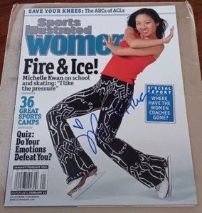 Michelle Kwan USA Olympics Figure Skating SIGNED Sports Illustrated For Women SI - Picture 1 of 1