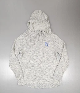 Cutter & Buck Kansas City Royals Hoodie Womens Medium. Oatmeal Tie Breaker - Picture 1 of 7