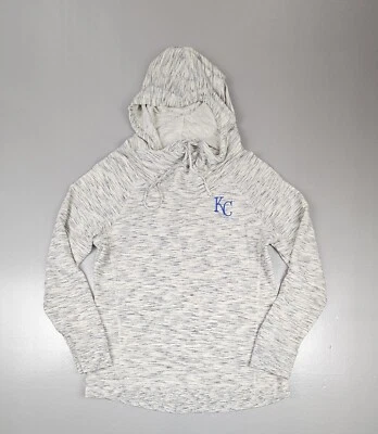 Cutter & Buck Kansas City Royals Hoodie Womens Medium. Oatmeal Tie Breaker - Image 1 of 4