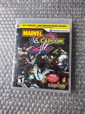 Marvel vs Capcom 2 PS3 - Rare! CIB Complete [Please Read Description] - Image 1 of 3