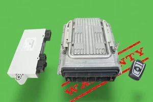 09-2010 bmw 750i 750li n63 f01 f02 rwd dme ecu cas4 key fob module computer set - Picture 1 of 11