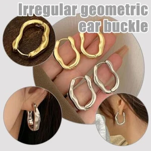 Pinzas para orejas irregulares, pendientes personalizados, pendientes sencillos y elegantes G6 y - Imagen 1 de 20