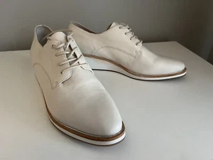 WITTNER Kenzie White Oxford Lace Ups 10 41 NWT RRP $200 - Picture 1 of 7