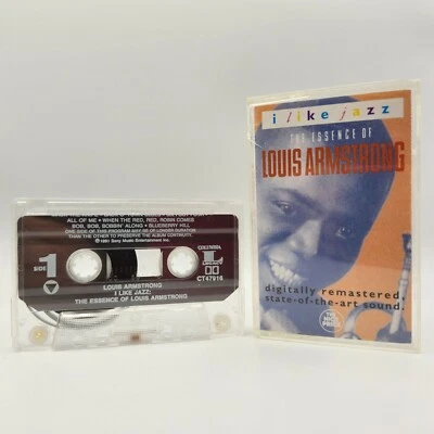 I Like Jazz The Essence Of Louis Armstrong Cassette 1991 Columbia CT 47916 - Image 1 of 3