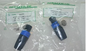2PCS New Neutrik NL4FX Locking Four-Pole High-Load Speakon Connector - Picture 1 of 2