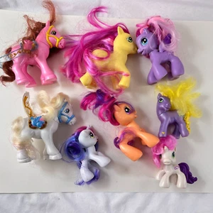 ~ MY LITTLE PONY~  LOT OF 8 FIGURES ~ Good condition -- - Picture 1 of 13
