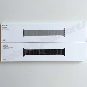 ORYGINALNA BRANSOLETKA APPLE LINK PASEK DO ZEGARKA 41MM 40MM 38MM STAL NIERDZEWNA - NOWA - Zdjęcie 1 z 10