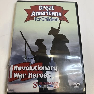 Revolutionary War Heroes (DVD) LIBRARY COPY, Grades K-4 Home School Education - Image 1 of 4
