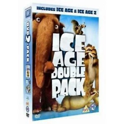 Ice Age & Ice Age 2 The Meltdown Double DVD POSTED 48 HOURS TRACKED - Image 1 of 2