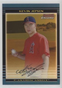 2002 Bowman Chrome Draft Picks & Prospects /50 Kevin Jepsen #BDP13 Rookie RC
